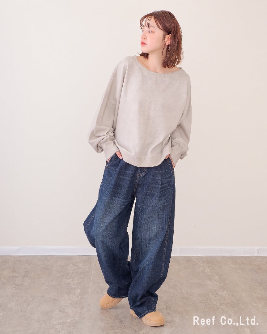 ムーンカーブデニムパンツ】 YT-225942 Brand：ミリロピュール | Reef