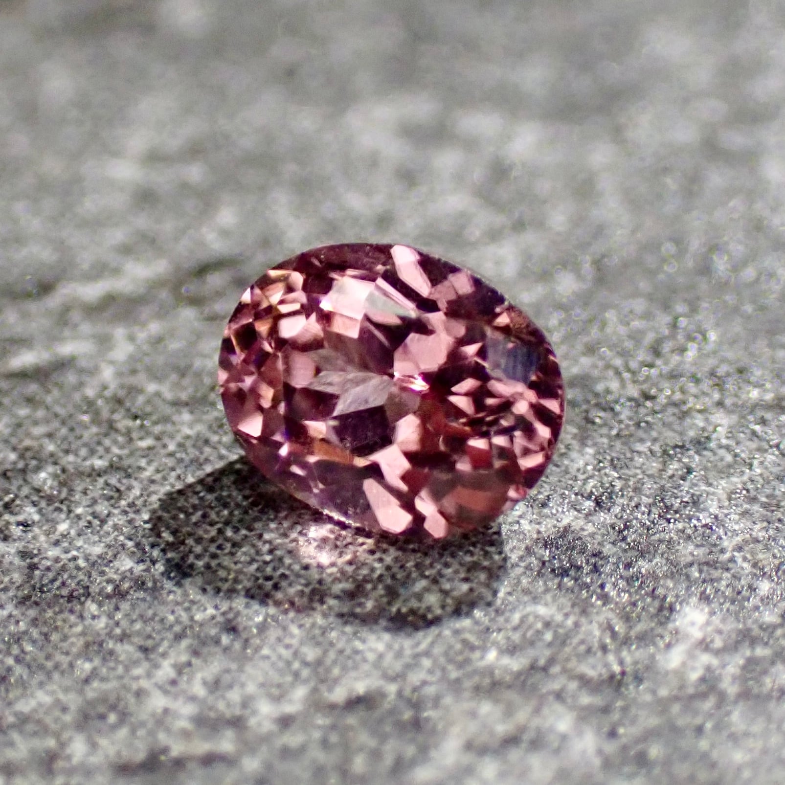 Red/Pink Zircon 4.8×3.9mm 0.56ct Cambodia | One Loose