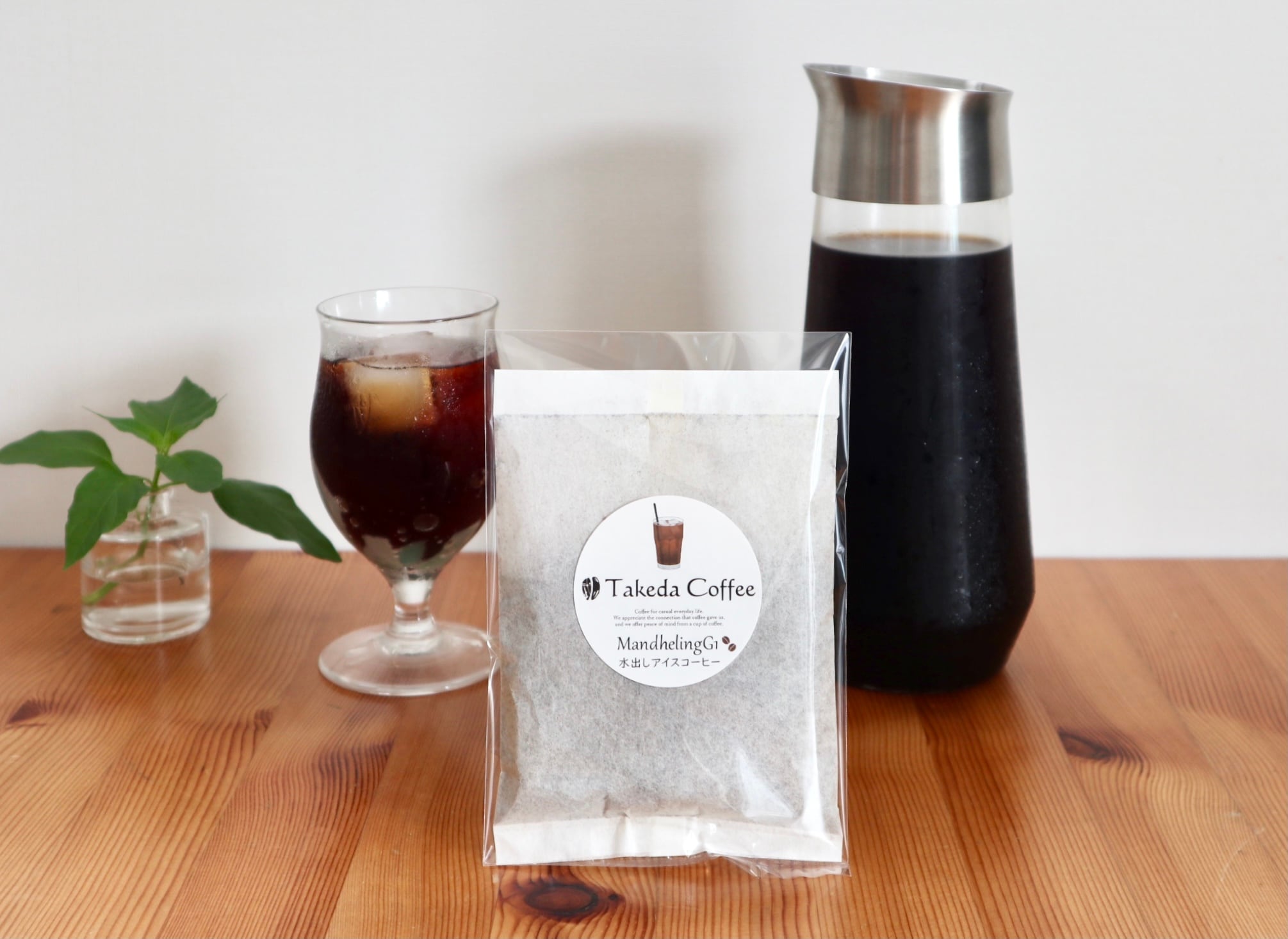 マンデリンg1 1パック 水出しコーヒー1l用 Takeda Coffee