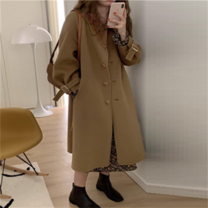 【送料無料】 アウター 2色 ロングコート 羽織り チェスターコート トレンチコート ロング ミモレ丈 袖あり 長袖 Vネック フレア Aライン ポケット 厚手生地 かわいい 大人可愛い 綺麗 シンプル カジュアル 大人 おしゃれ お洒落 大人女子 こなれ感 コンサバ 定番アイテム 体型カバー 無地 秋 冬 30代 40代 レディース 女性用 ママ ママ服 デート お出かけ 女子会 お呼ばれ お茶会 授業参観 休日 アウトドア 着回し 普段使い デイリーユース オルチャン 韓国 ファッション   ベルト