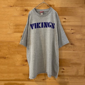 【NFL】Minnesota Vikings Tシャツ ミネソタバイキングス XL ビッグサイズ バックプリント US古着