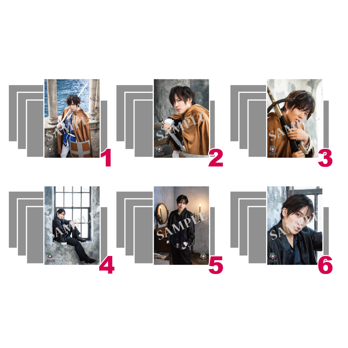 小松昌平の盤・番・絆 第37回、第38回 ブロマイド 6セット(1セット4枚) 6ef7e66b873223fad244ecb1605722