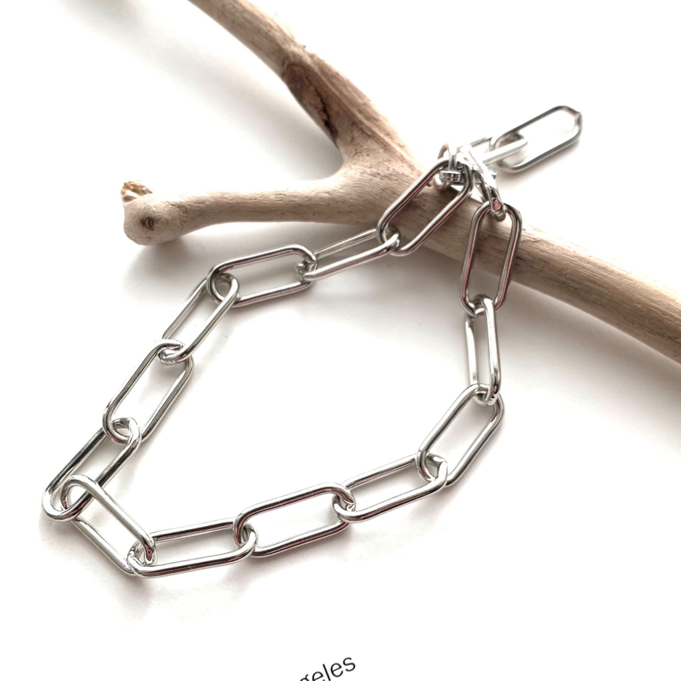 Clip Chain Bracelet 【SILVER】