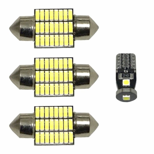 ホンダ NBOX JF1 JF2 前期 (N-BOX) 適合パーツ 爆光 車内灯セット ルームランプ ナンバー灯 読書灯 T10 LED ウェッジ球 ホワイト
