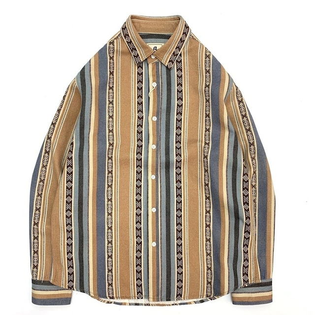 Ethnic print shirt 21004