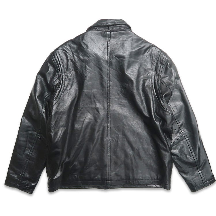 レザージャケット　古着 80年代 YAMAHA ヤマハ レザー シングル ライダースジャケット