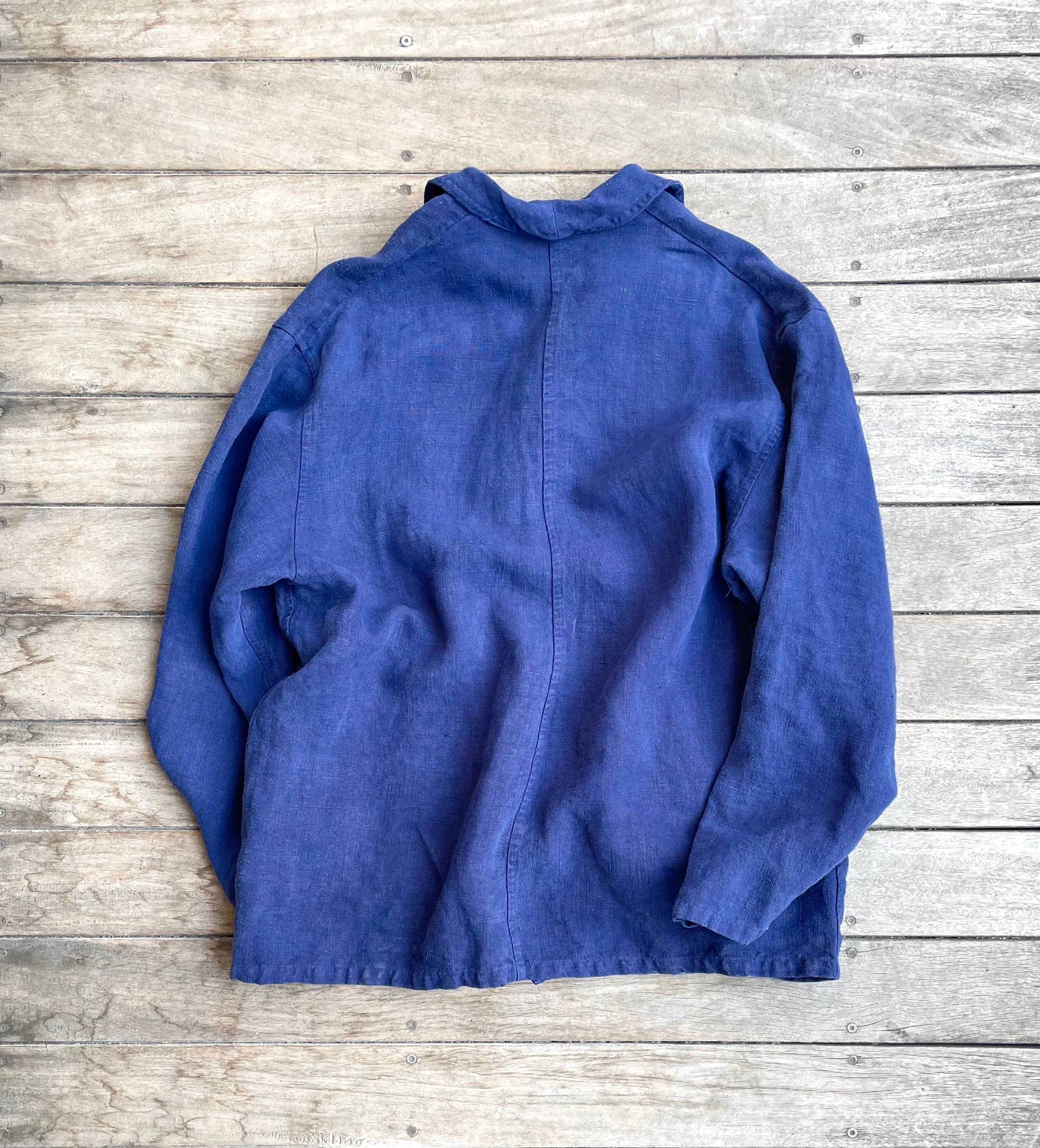 Achuu original antique linen work jacket | 京都古着屋 Achuu
