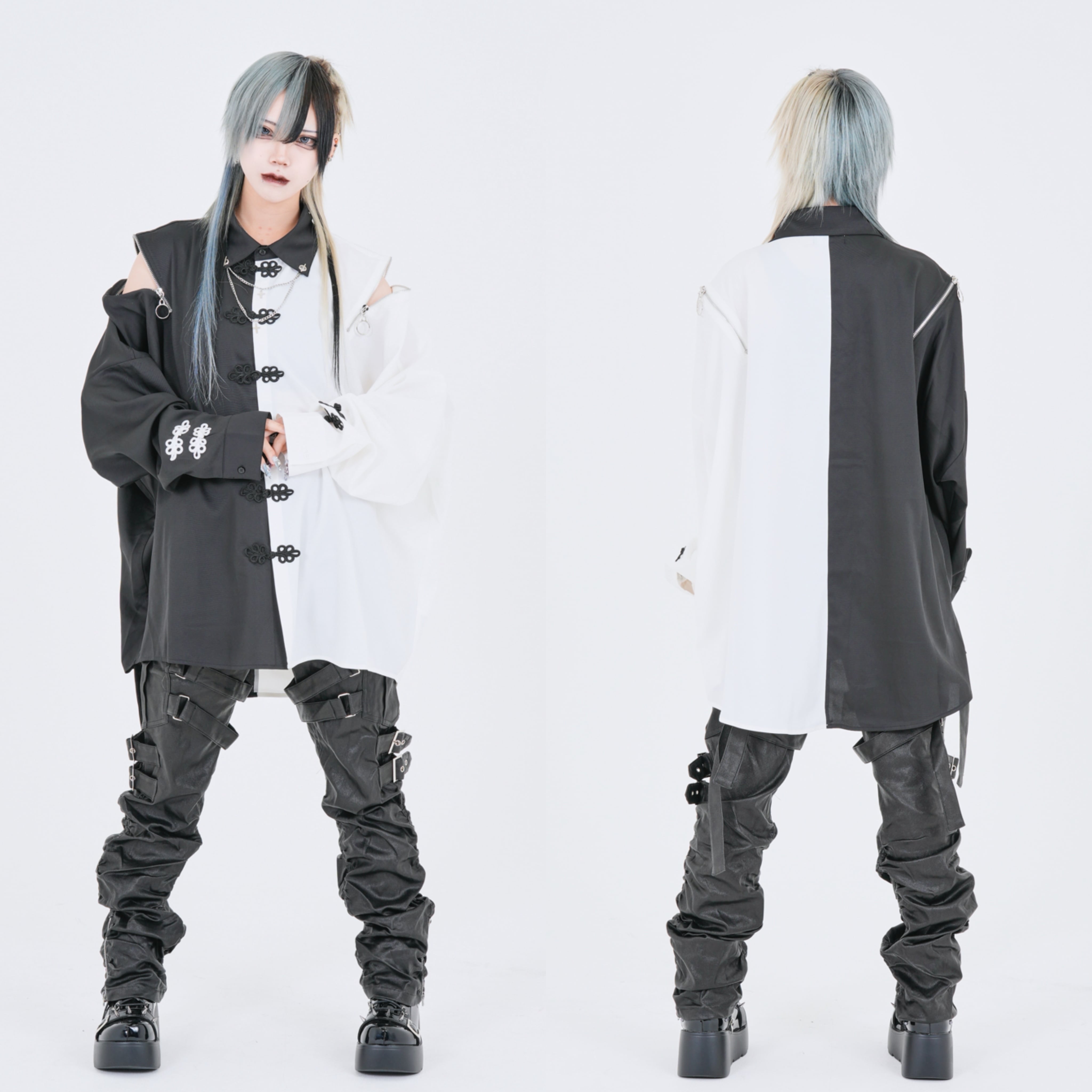 シャツ | 韓国系ユニセックスTHICC サブカル系PSYNYXX