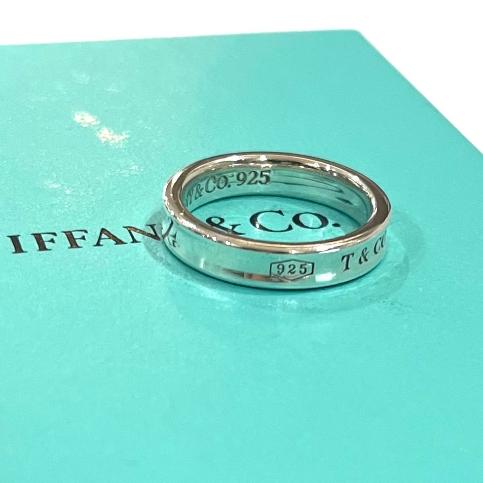 TIFFANY&CO】T1998 T&CO ナローデザインシルバーリング 10号