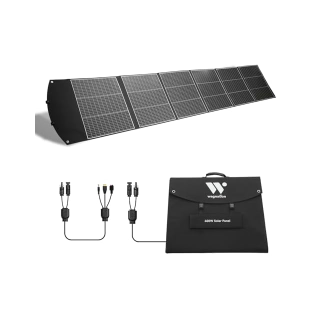 AFERIY ソーラーパネル 200W ソーラーチャージャー 折り畳み式 200Wソーラーパネル折り畳み式ETFE, ータブル電源 ソーラーパネル