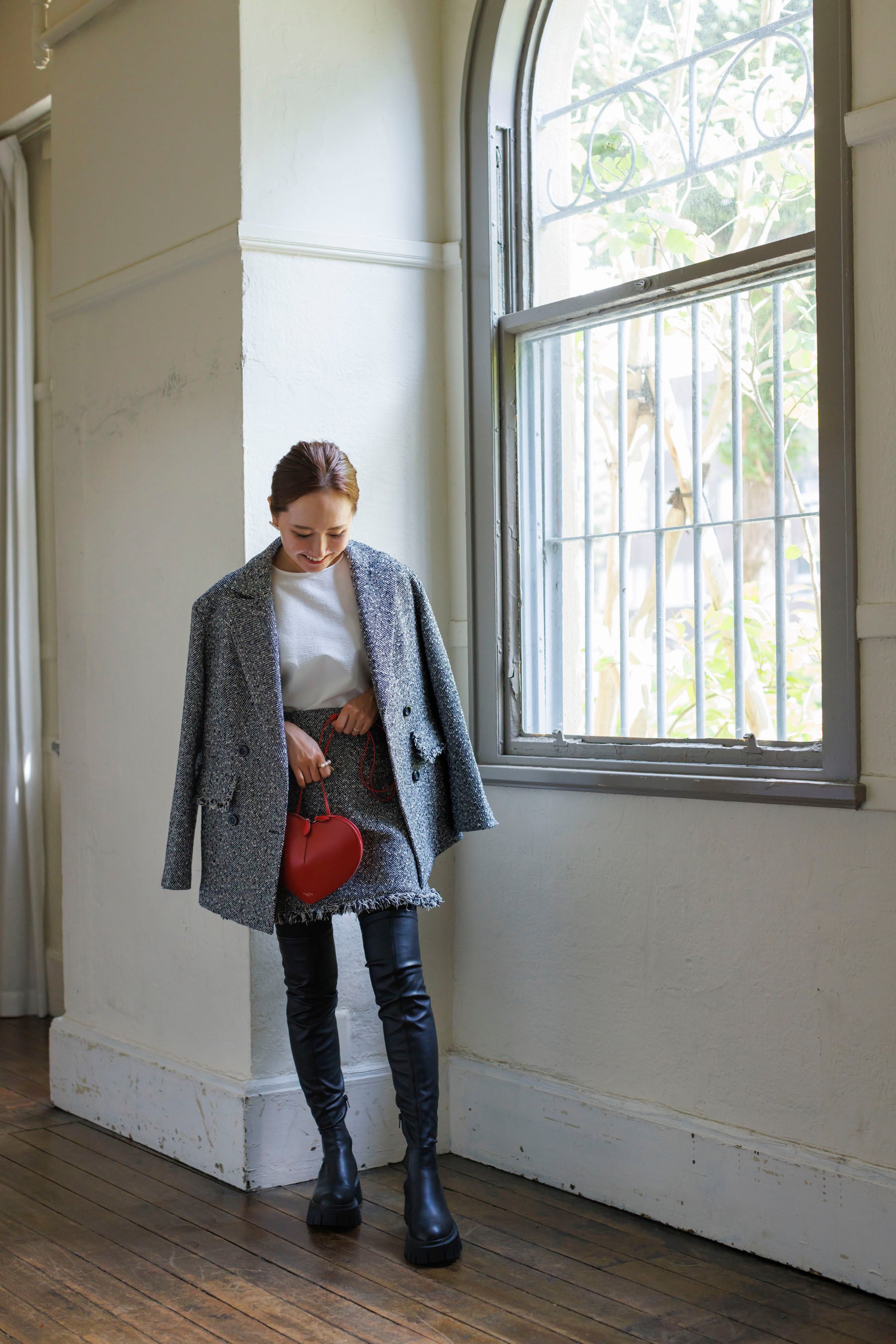 Tweed Jacket | Bluelea Tweed Jacket | Bluelea