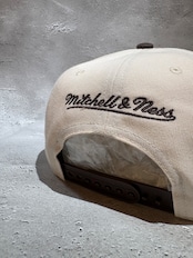 Mitchell&Ness/ミッチェルアンドネス NBA ニューヨーク・ニックス キャップ クリーム
