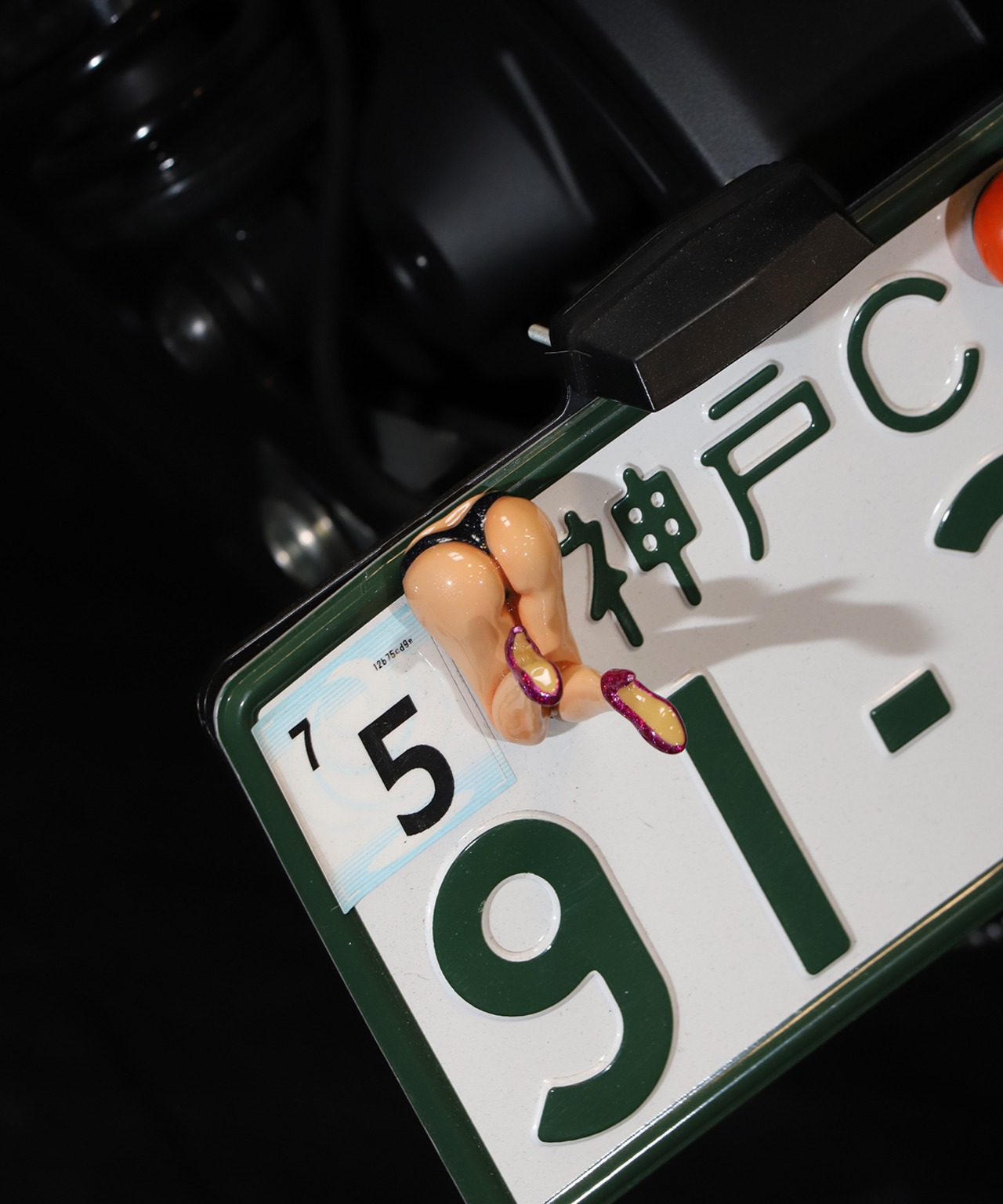 LOVELYPINS NumberBolt /Sexy Lady - グリッターパープル