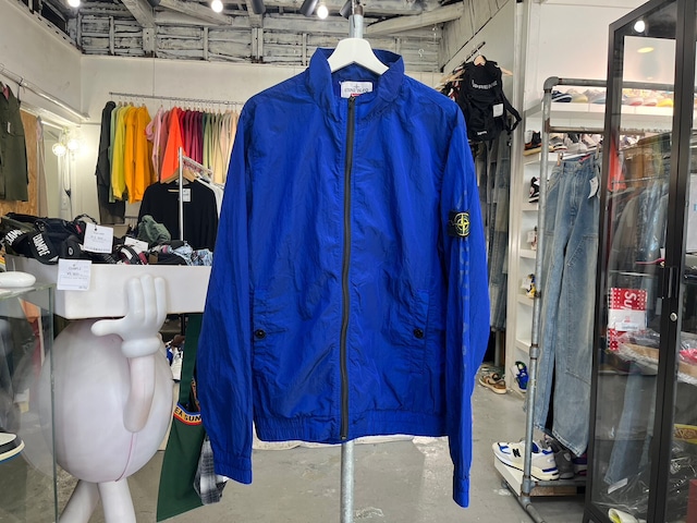 Supreme × STONE ISLAND NYLON METAL TRACK JACKET ROYAL LARGE 46629