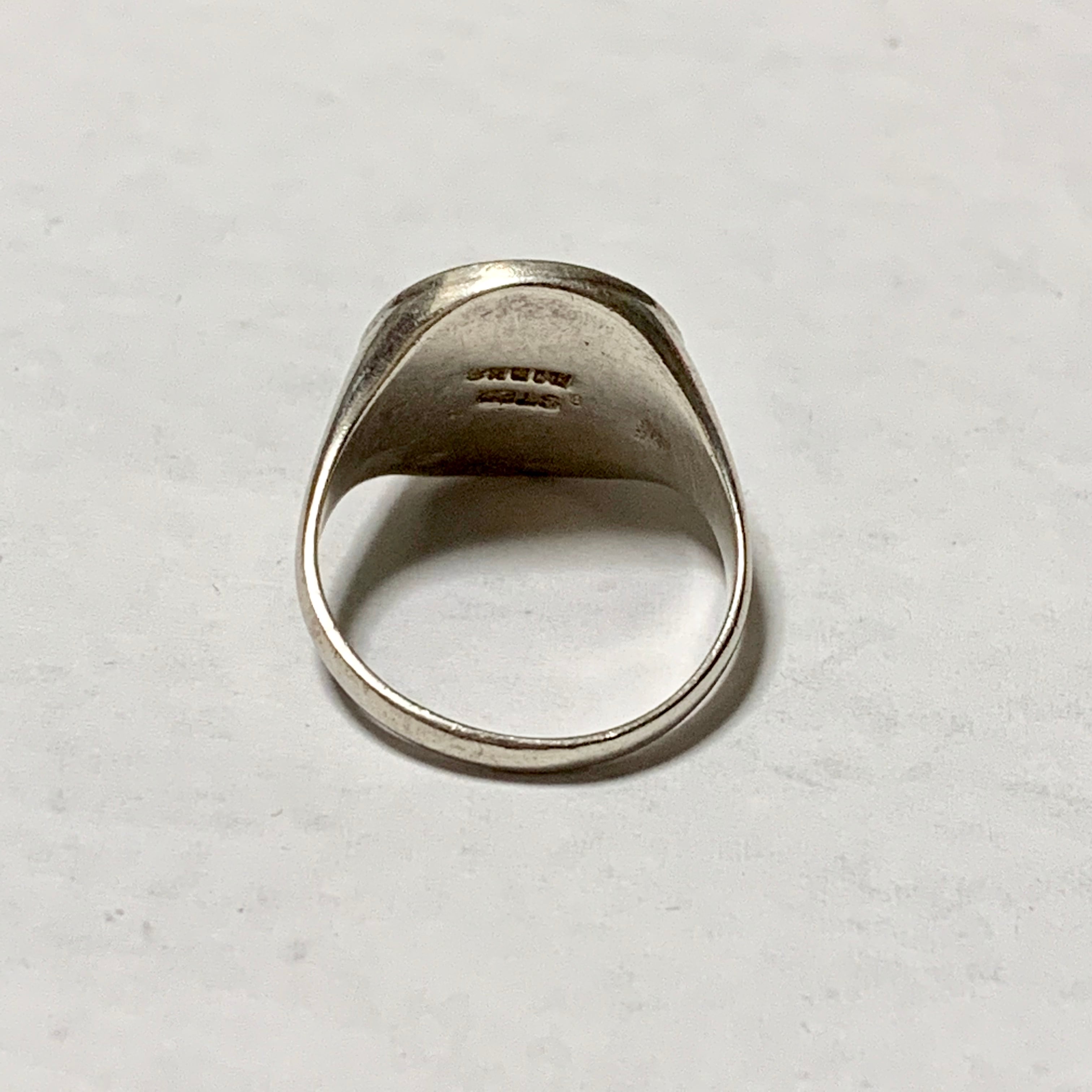 Vintage college ring Sterling birks 【公式通販】