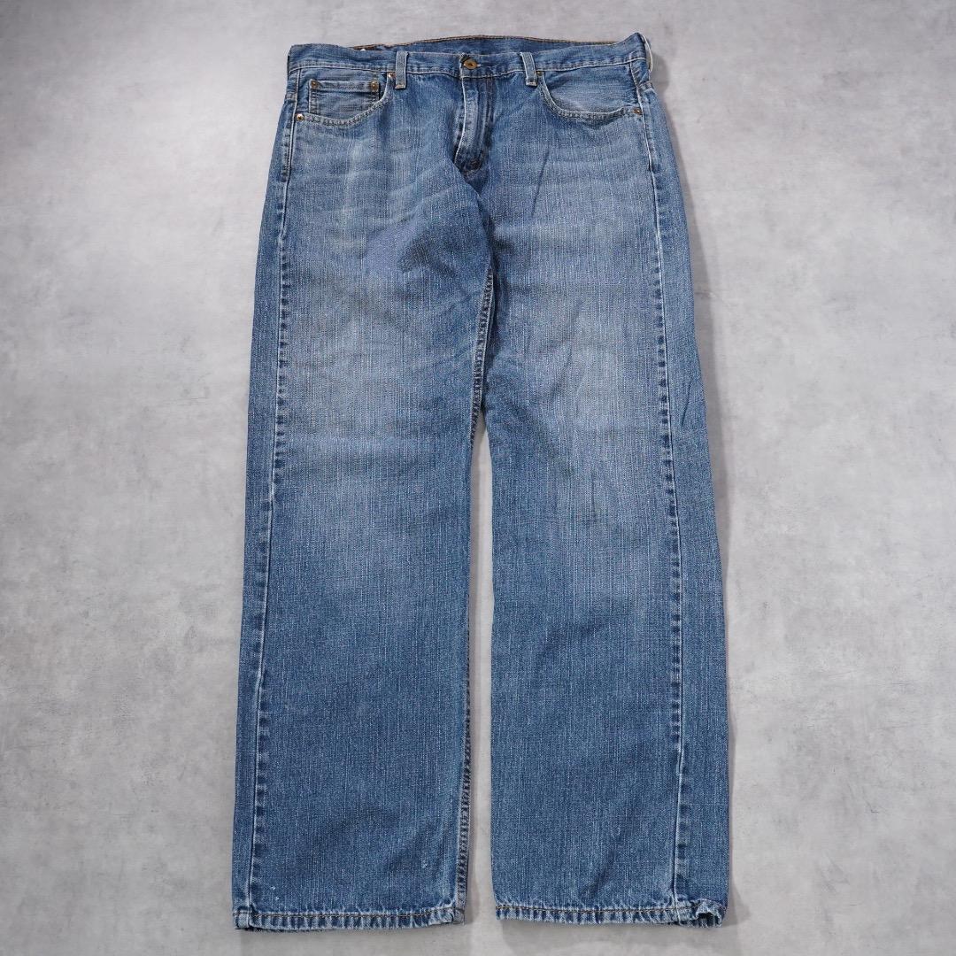 リーバイス569 Levis W34 ブルーデニム 青 古着 ボトム 18229