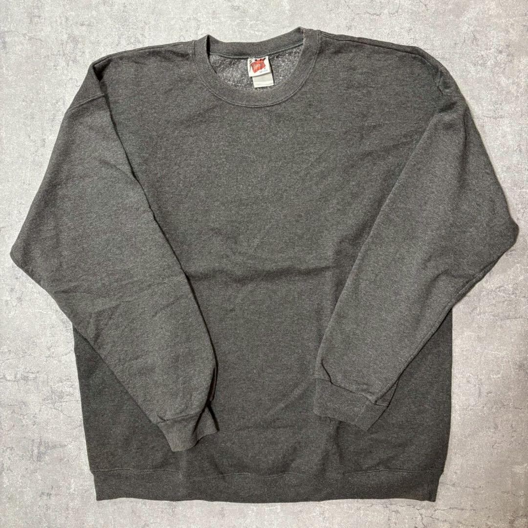 90s Hanes Premium Weight トレーナーXLサイズ レア！美品Hanes premium weight XLサイズ