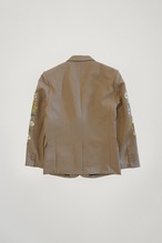 vintage tailored jacket-camel