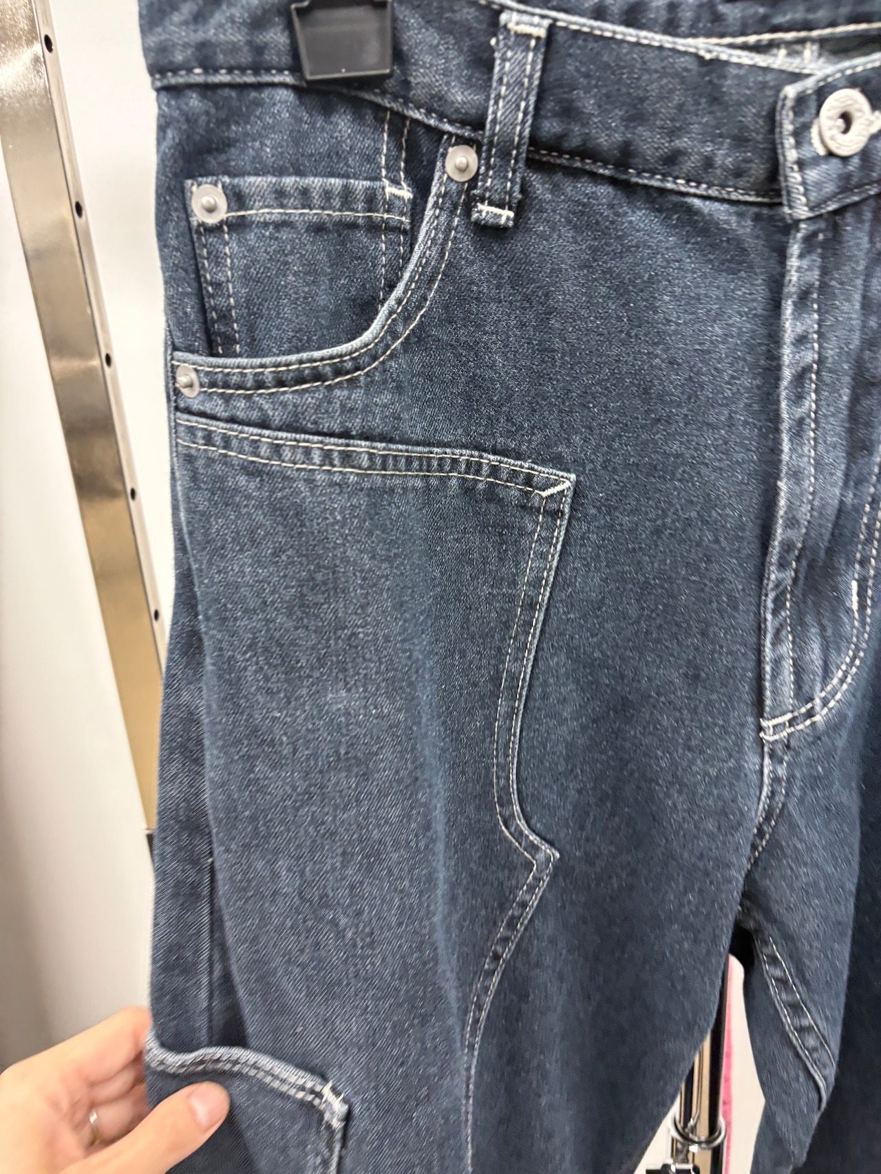 ラドアッシュ　変形カーブデニム　61-5438