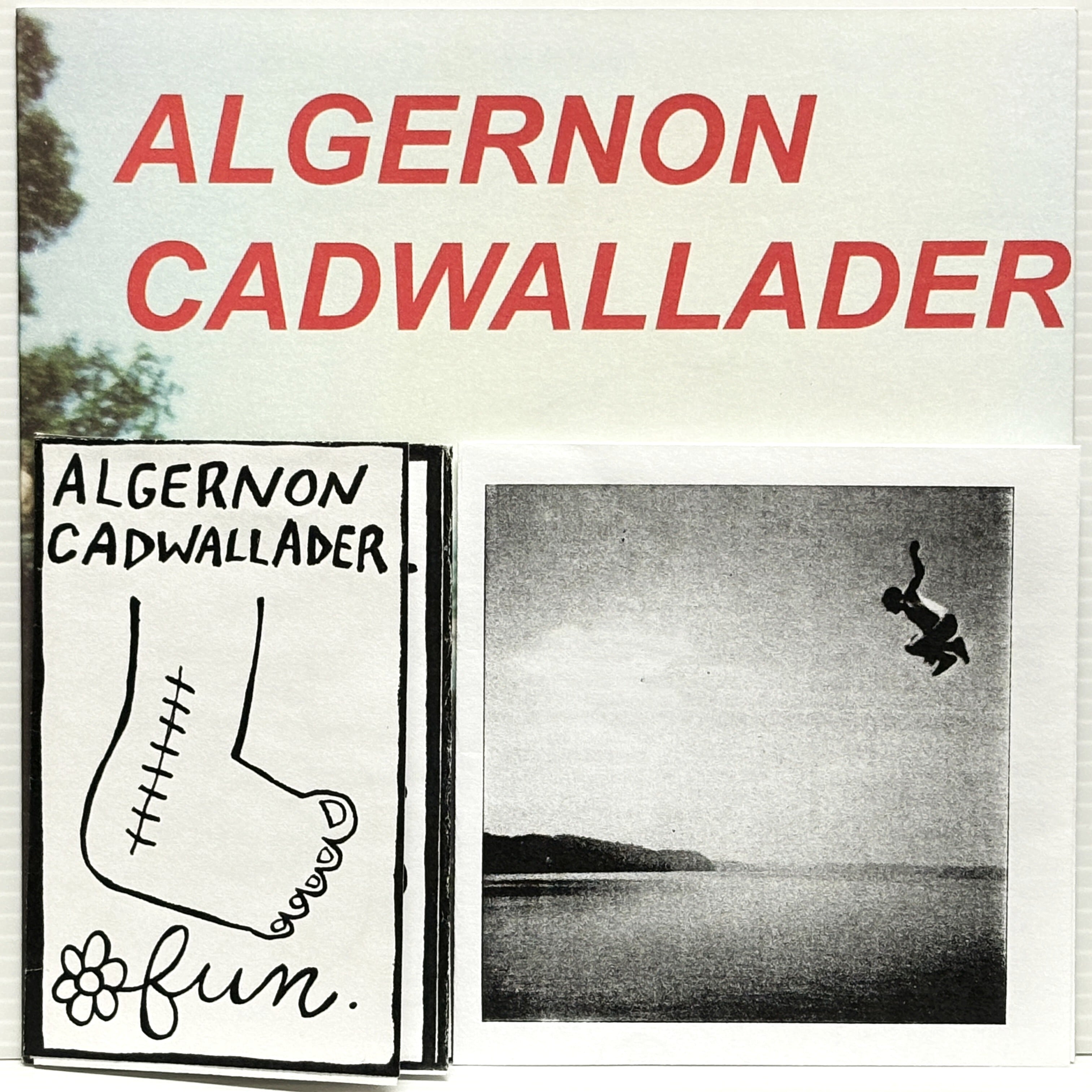 Algernon Cadwallader / Fun (7 inch White Vinyl) □中古盤□ 付属CD