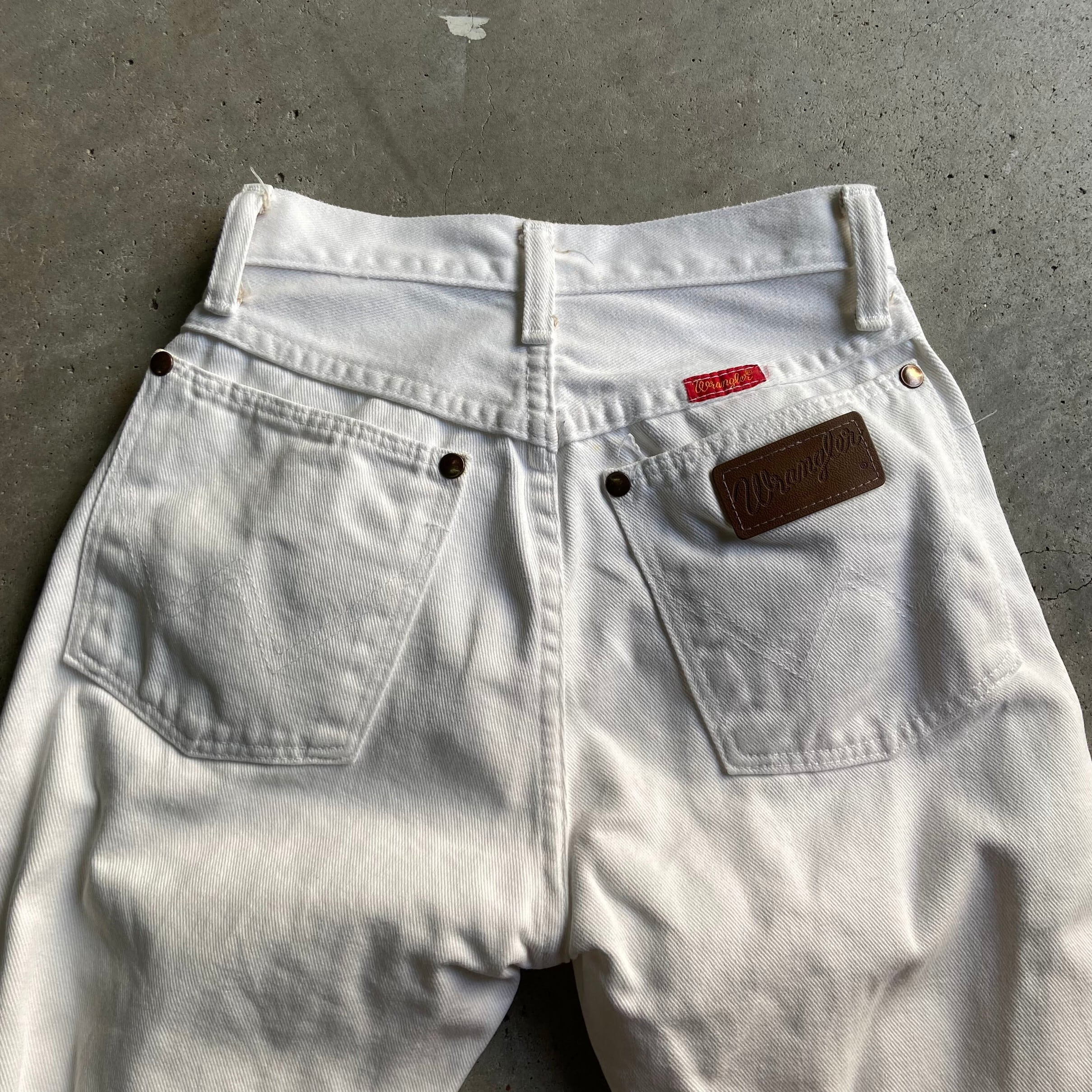 キッズ】Wrangler ラングラー ホワイトデニムパンツ ジーンズ キッズ 