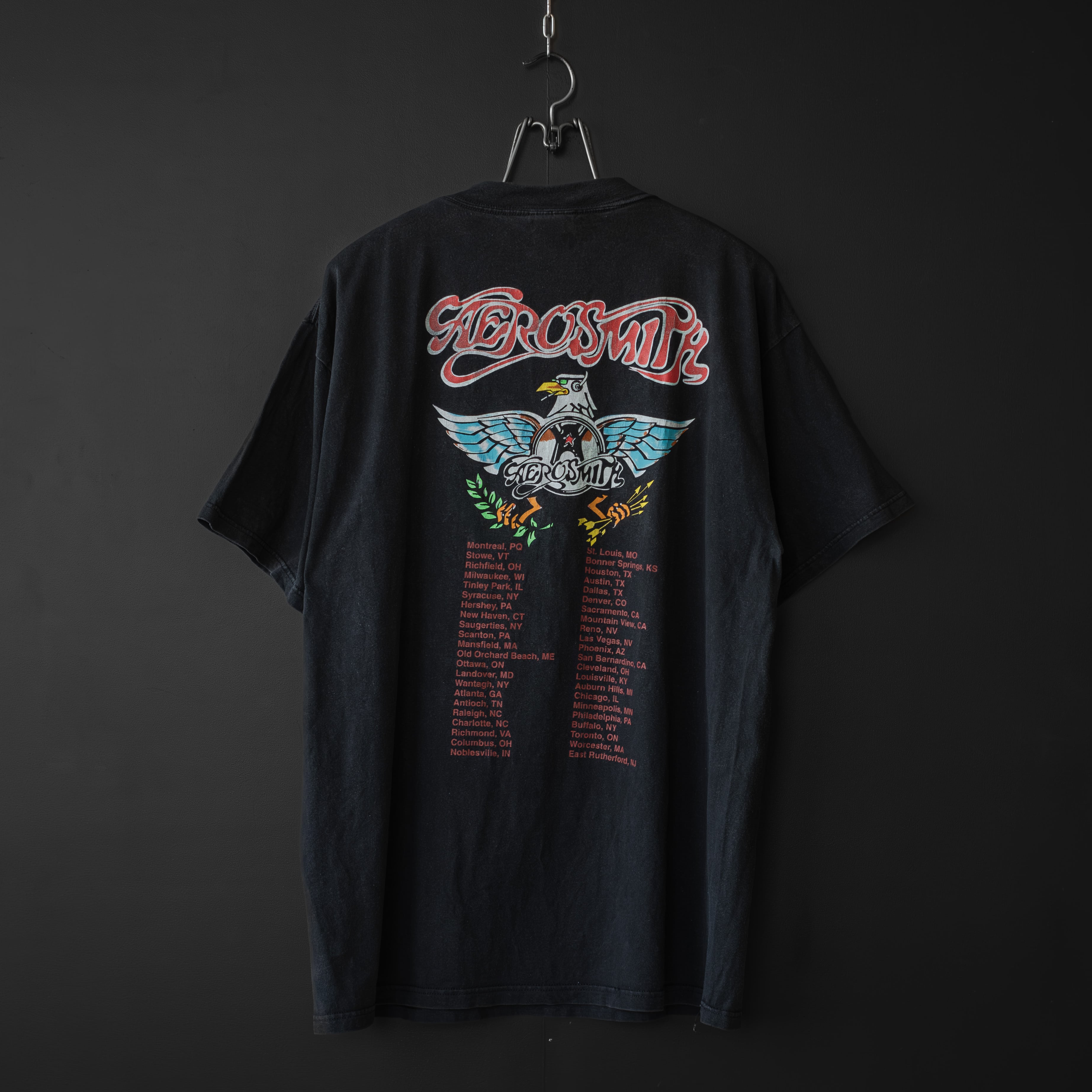 used- 1993 AEROSMITH tee (Aero Force One) | dros dro