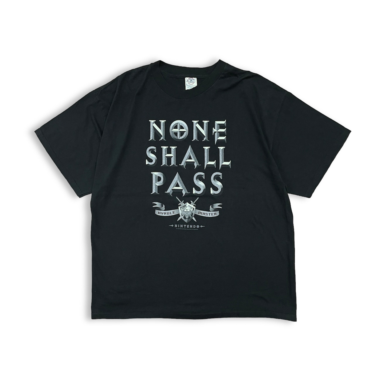 【ZELDA】2005 ZELDA NONE SHALL PASS ゼルダ ニンテンドー Tシャツ