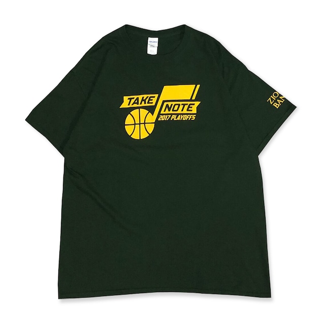 ユタ・ジャズ 2017 プレーオフ 2stラウンド Game3 記念 Tシャツ GILDAN