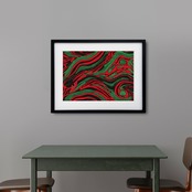 A Tribe Called Quest Pattern｜ストリートカルチャーを纏うパターンアートポスター｜都会的センスが光るスタイリッシュインテリアA4ポスター