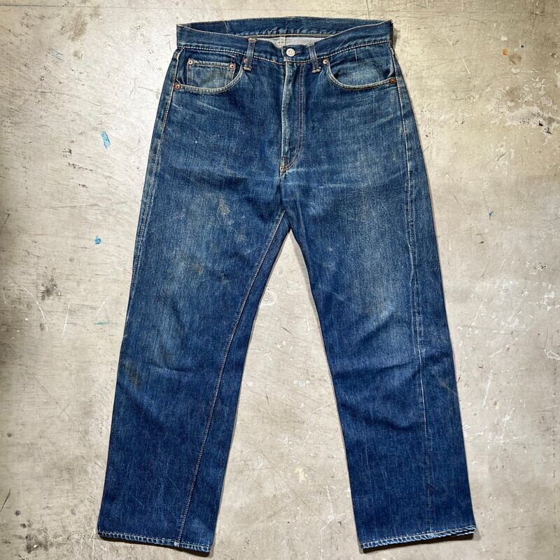 SPECIAL!! 50's LEVI'S リーバイス 501XX デニム 革パッチ 両面タブ 