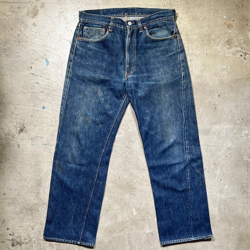 SPECIAL!! 50's 60's LEVI'S リーバイス 501ZXX デニムパンツ 紙パッチ ギャラ入り オフセット 両面赤タブ GRIPPER セルヴィッジ W33 希少 ヴィンテージ BA-2375 RM2794H