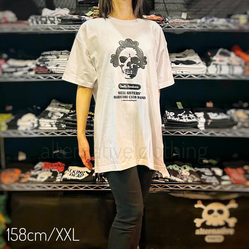 sandwich様★ ifsixwasnine スカルTシャツ パイレーツドクロ スカル姉さんのハードコア・クラブ・バンド ドクロ Tシャツ メンズ