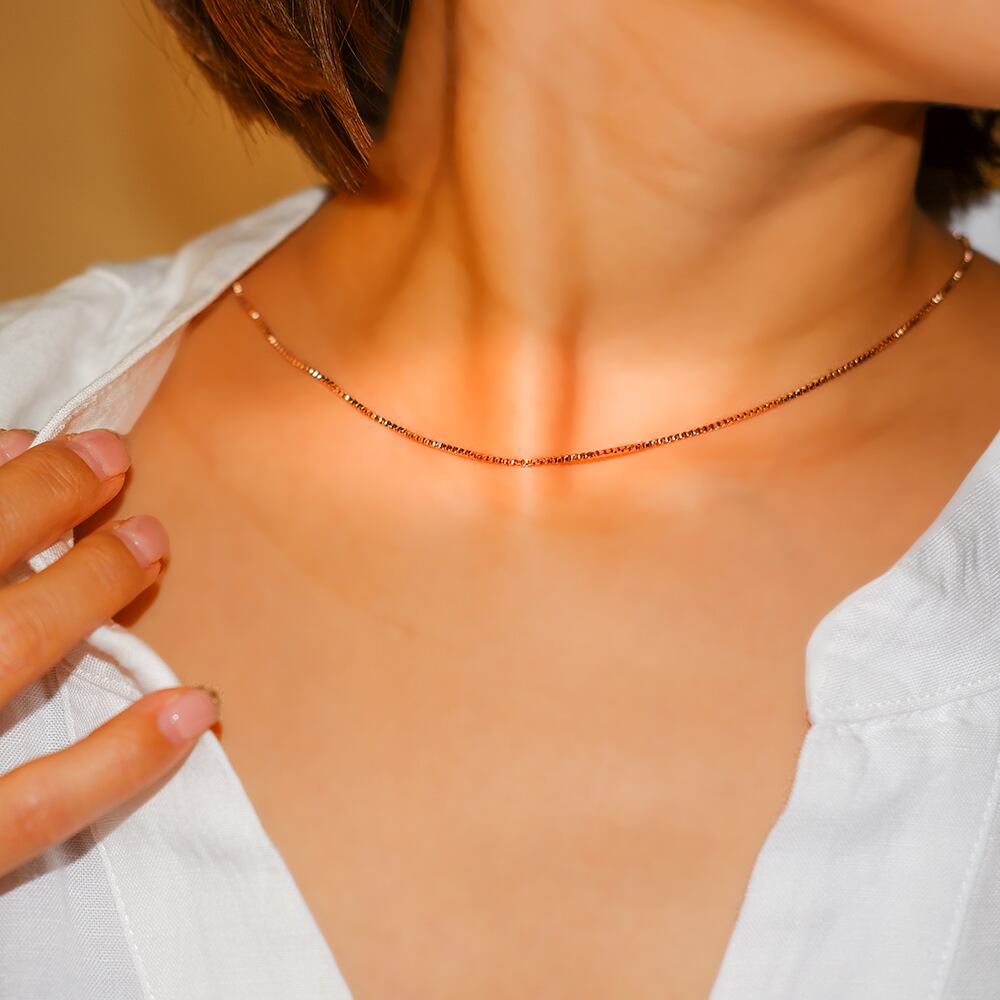 【年始セール】Bohemian resort ボヘミアンリゾート ベネチアン ボックス ネックレス ステンレス 金属アレルギー対応 jyx37