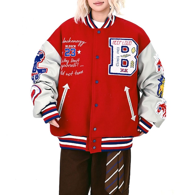 カレッジパッチオーバーヴァーシティスタジャン 2col R01312