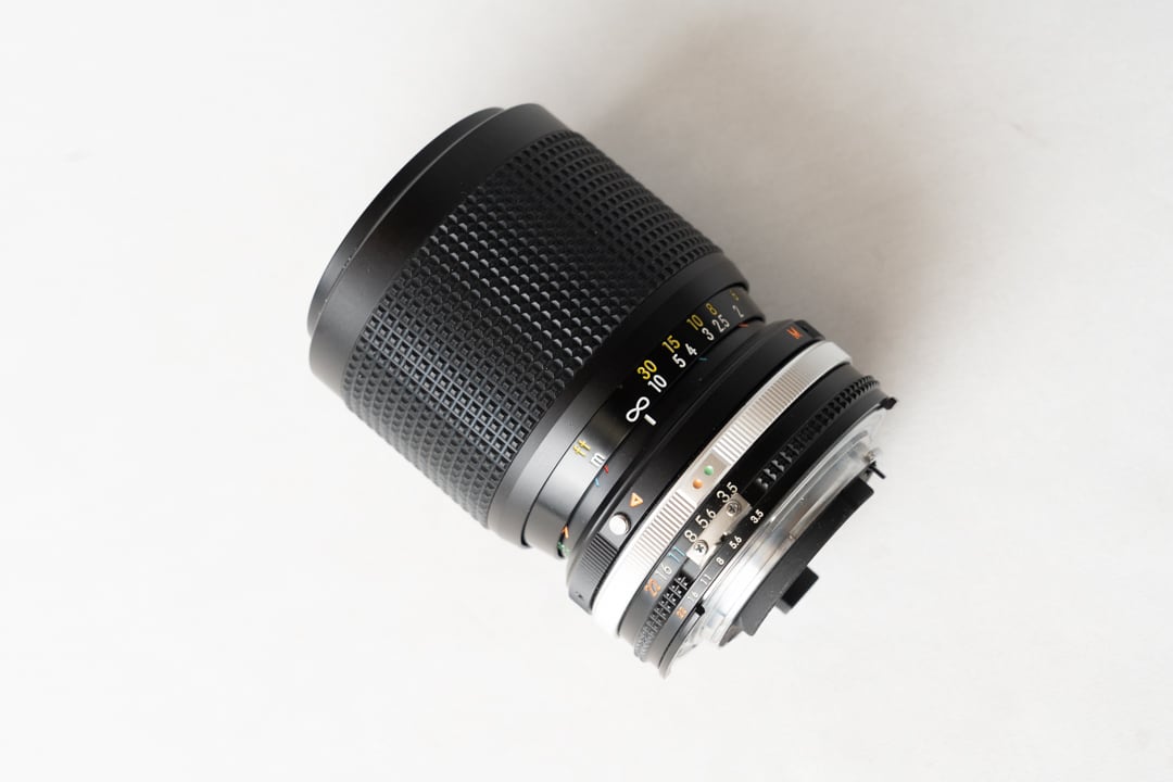 Nikon ニコン　フィルムカメラ F3+ズームニッコール35-105mm