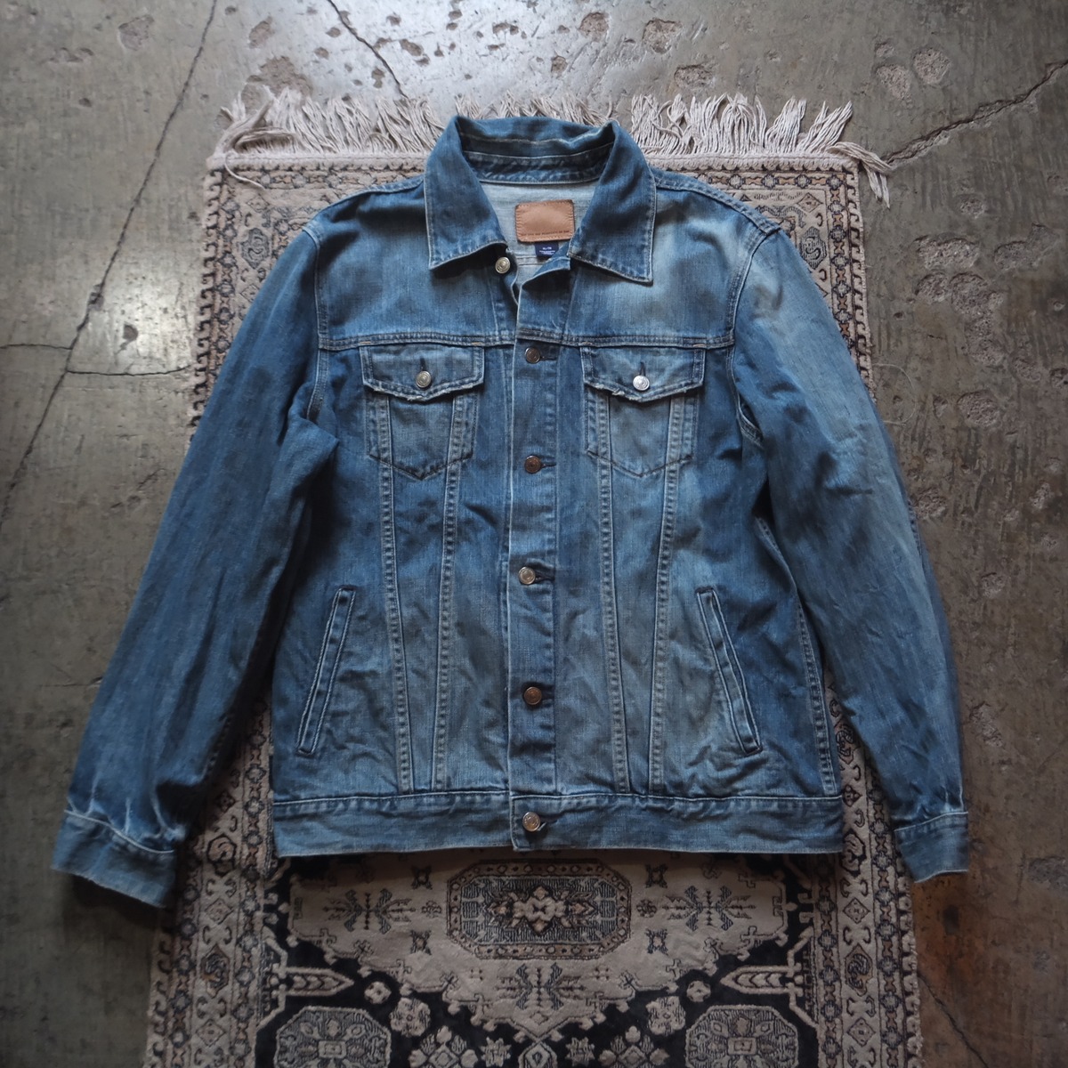 00s y2k old gap denim jacket 4th type オールドギャップ デニム 