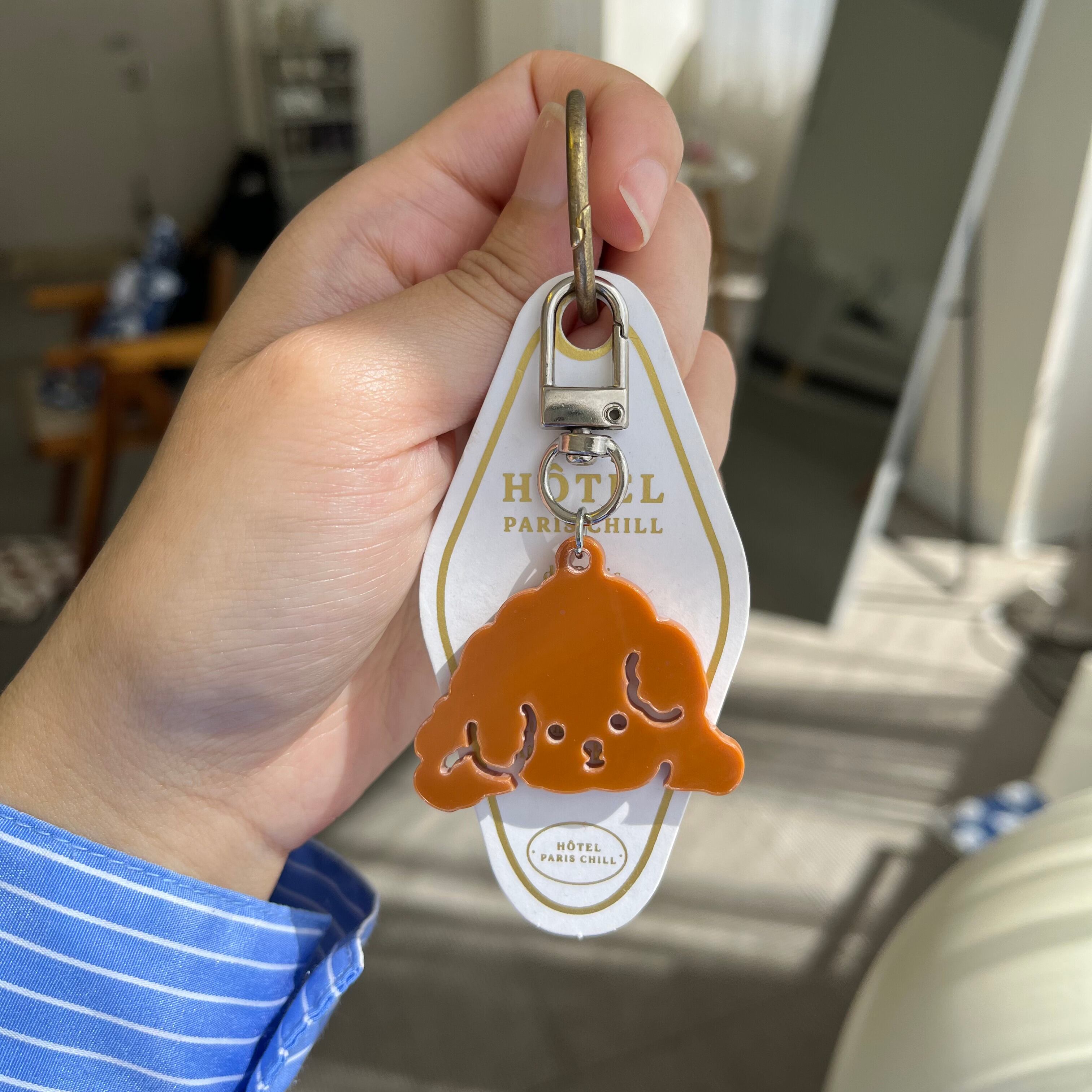 mill and moi(ミルアンドモイ)】アクリルキーリング | .zip | 韓国