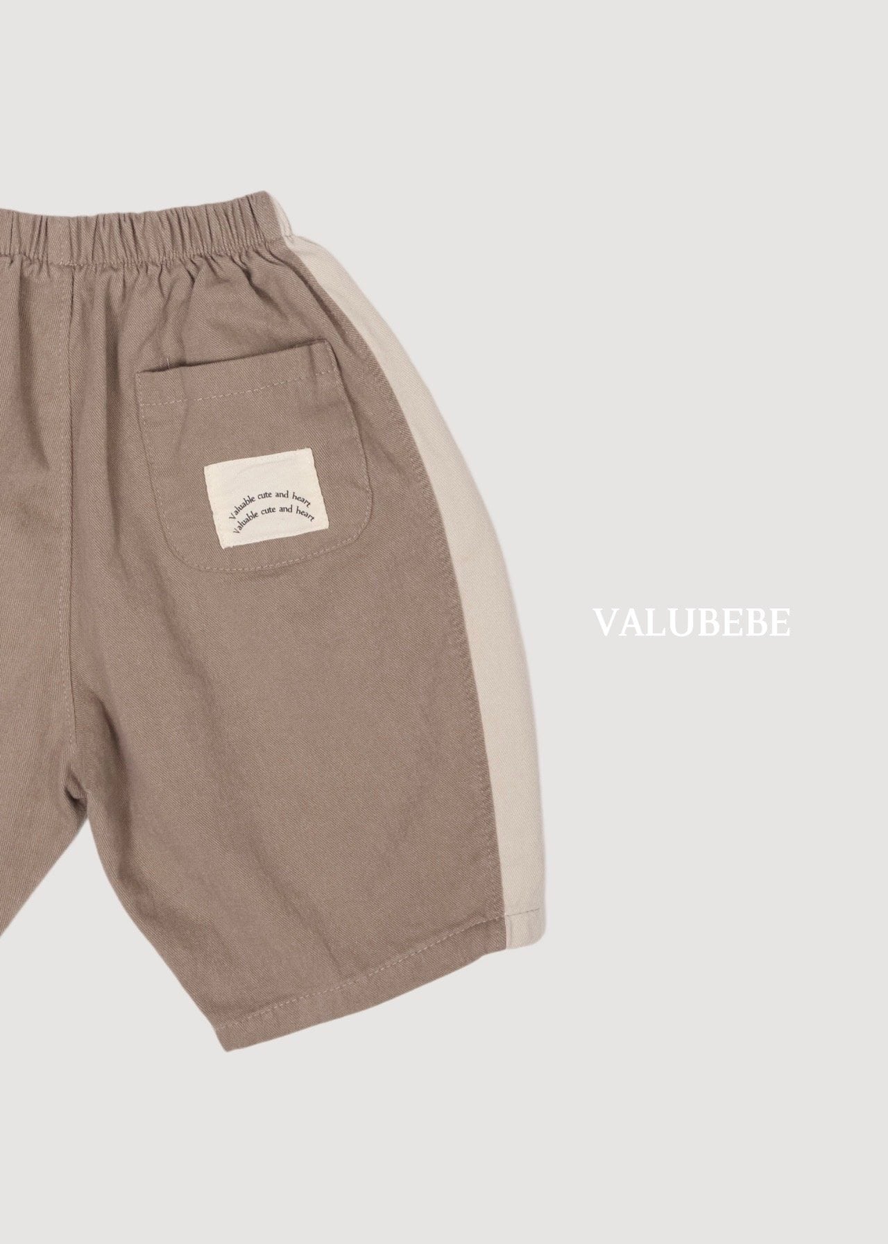 送料無料【予約】/ ラビー配色パンツ / valubebe