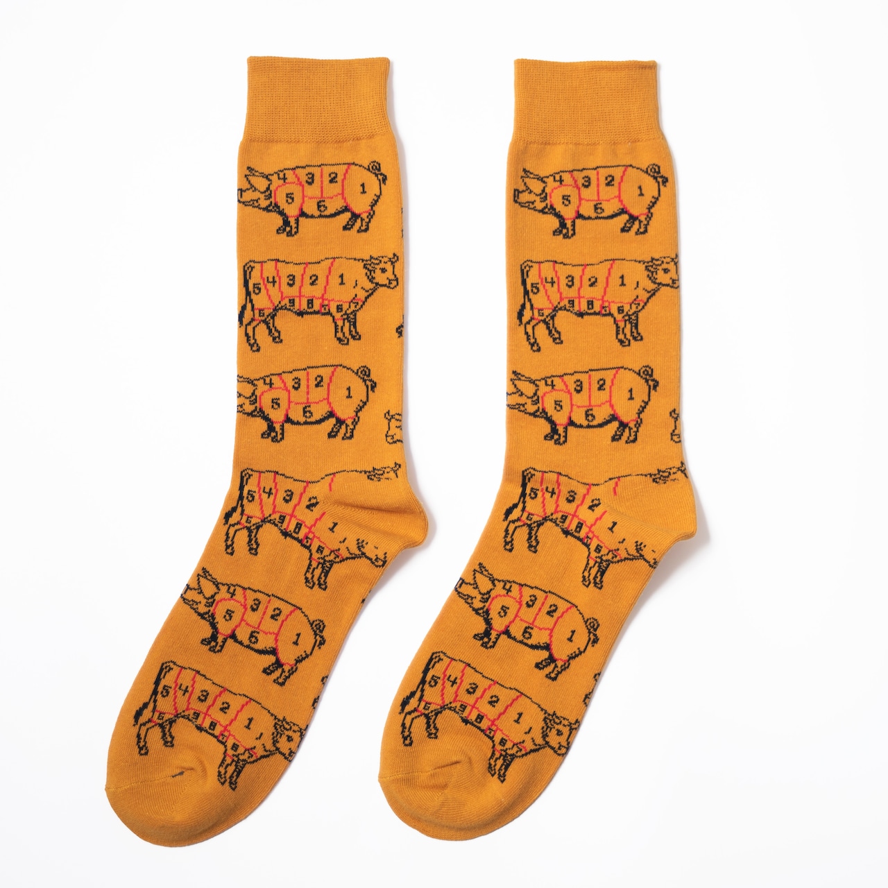 Butcher's Socks お肉の部位ソックス - 2