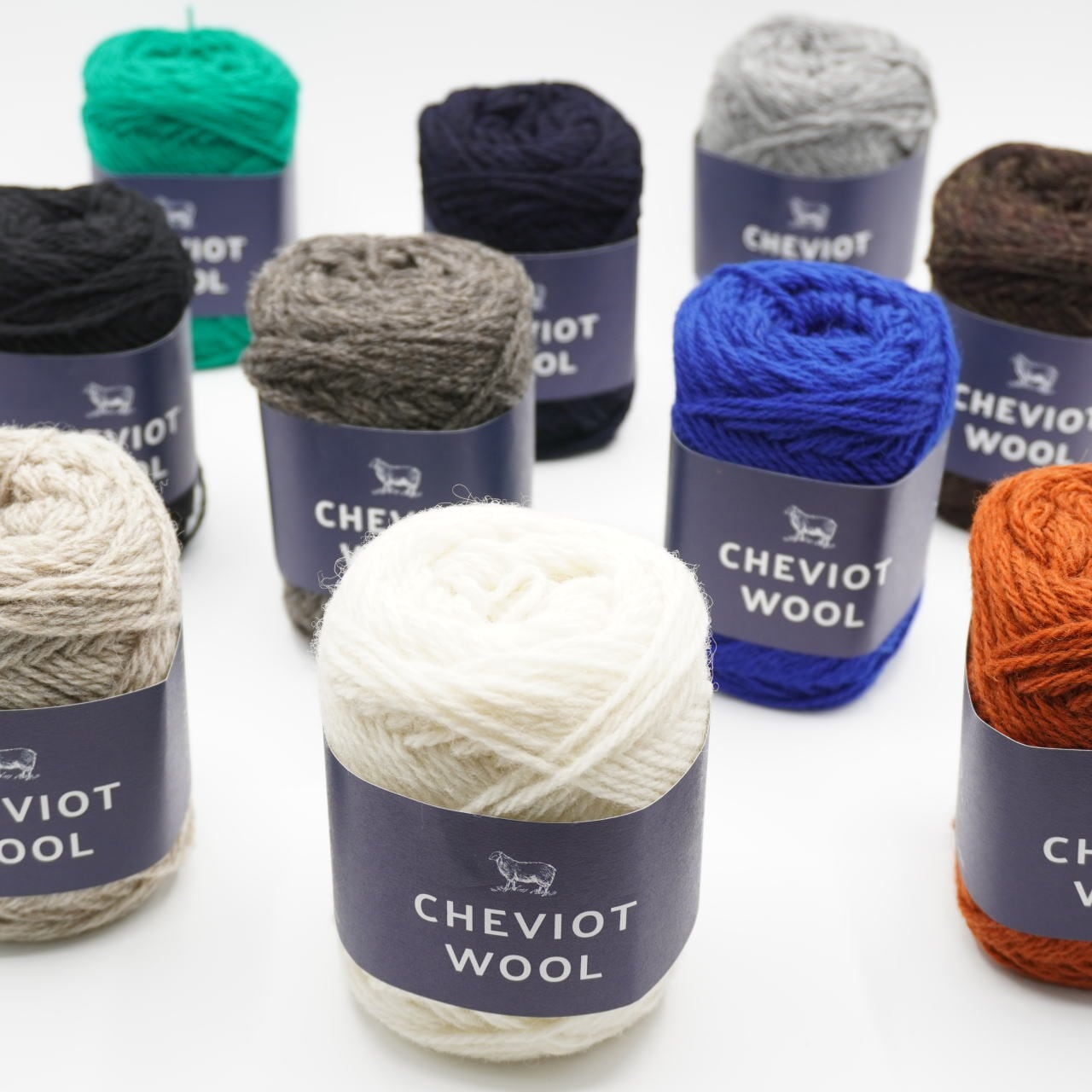 1玉単位】DARUMA Cheviot Wool (チェビオットウール) | コトノハ