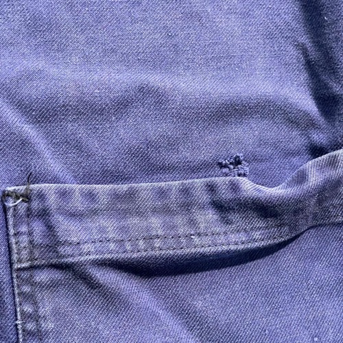 60s BLEU DE VERDUN コットンツイル フレンチワークジャケット 詳細写真13