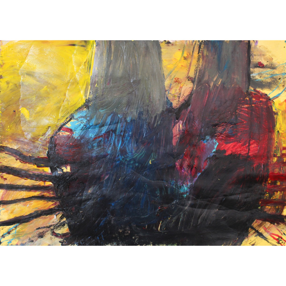Anger” (怒り) /39.5×54.6㎝ | Kyoko Uematsu Art