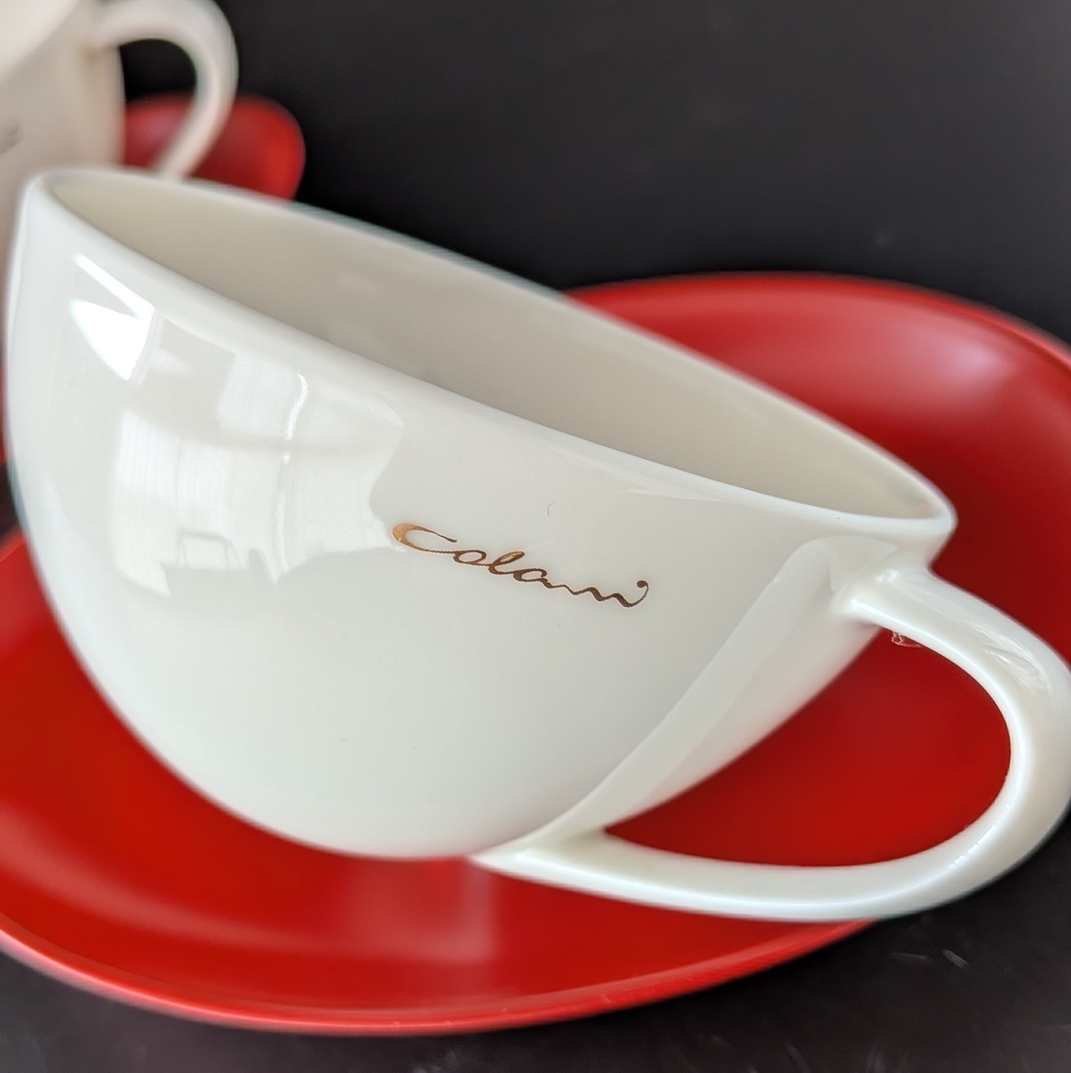 OvoⅡ Cup & Saucer by Luigi Colani for Adam & Eve たち吉 | sonota