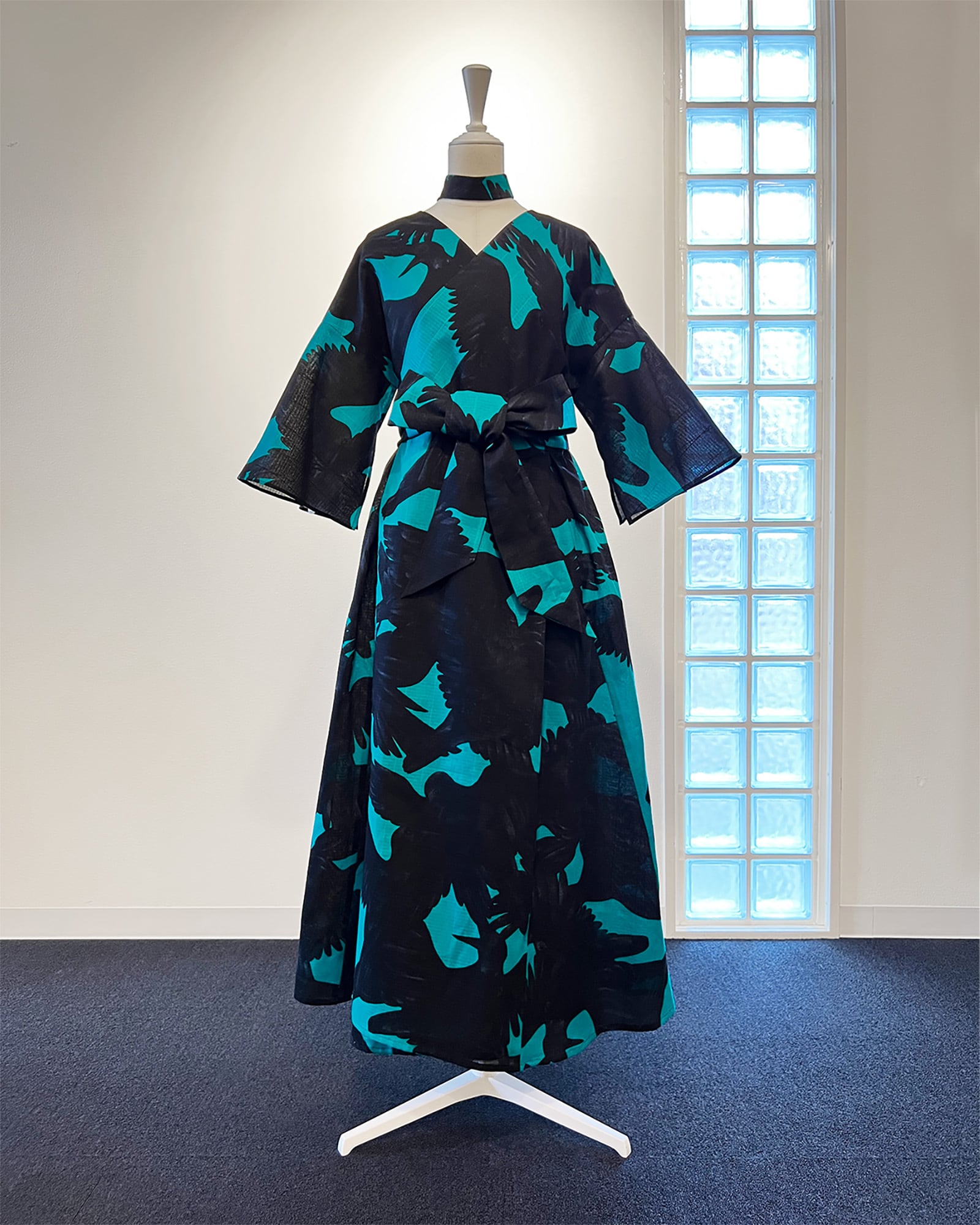 綿 cotton | VIVIDEEP atelier ビビディープの『反物ワンピース