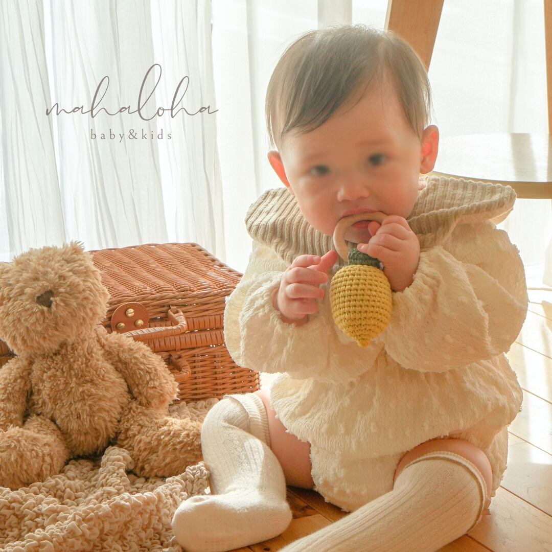 レモン編みラトル｜select item | mahaloha baby&kids