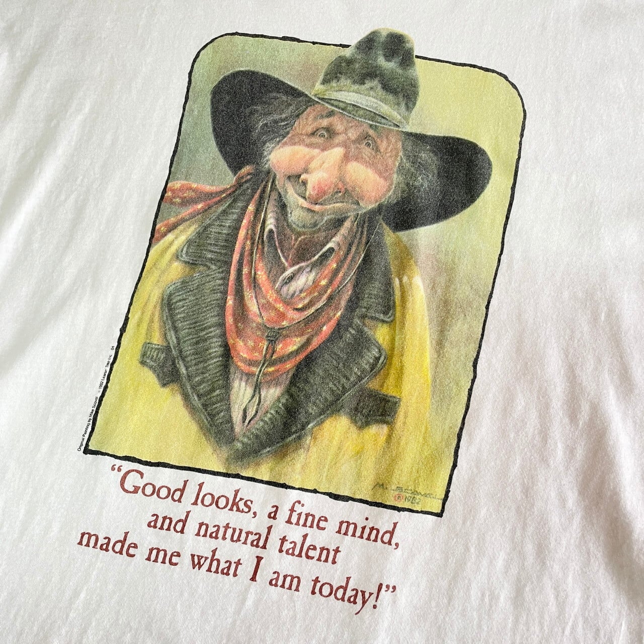 90年代 MIKE SCOVEL These Are My Sunday Clothes アート プリント T