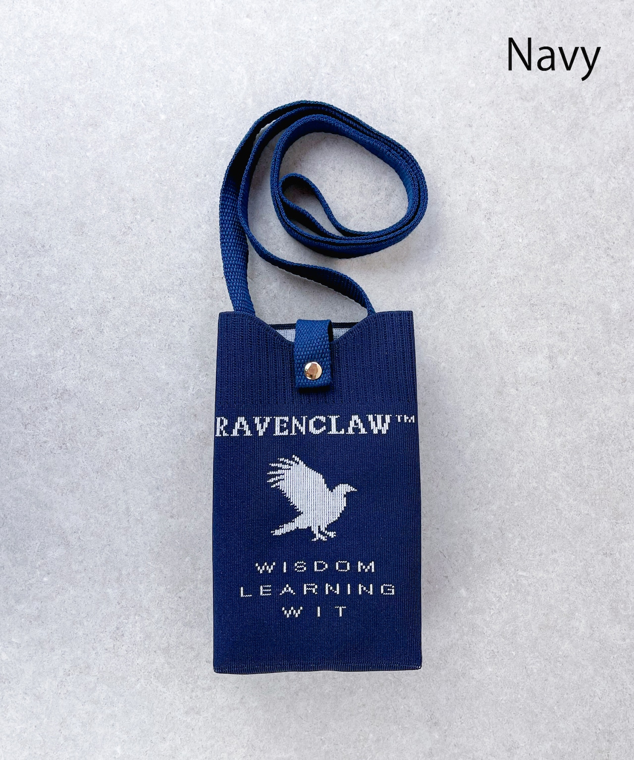 F251061_Harry Potter×Flapper 4寮エンブレムニットスマホショルダー - 13