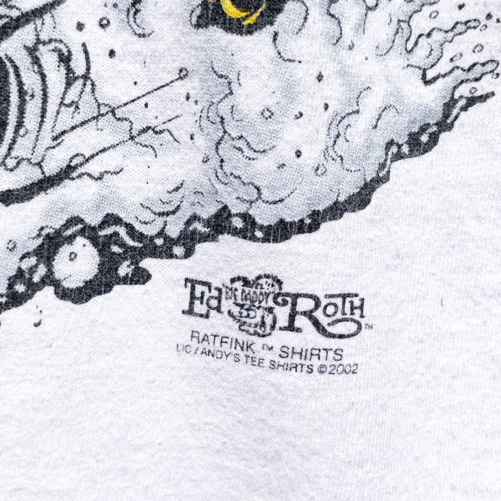 Ed Roth] Vintage Hot Rod Rat Fink Print T-Shirt [2002s] Vintage