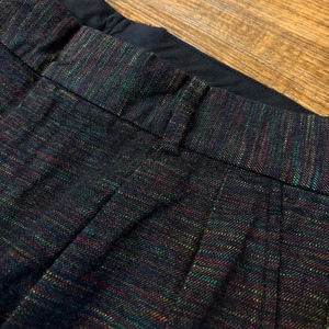 ツイタチ【TUITACI】INLAY DENIM TROUSER “Morenci” (Black)