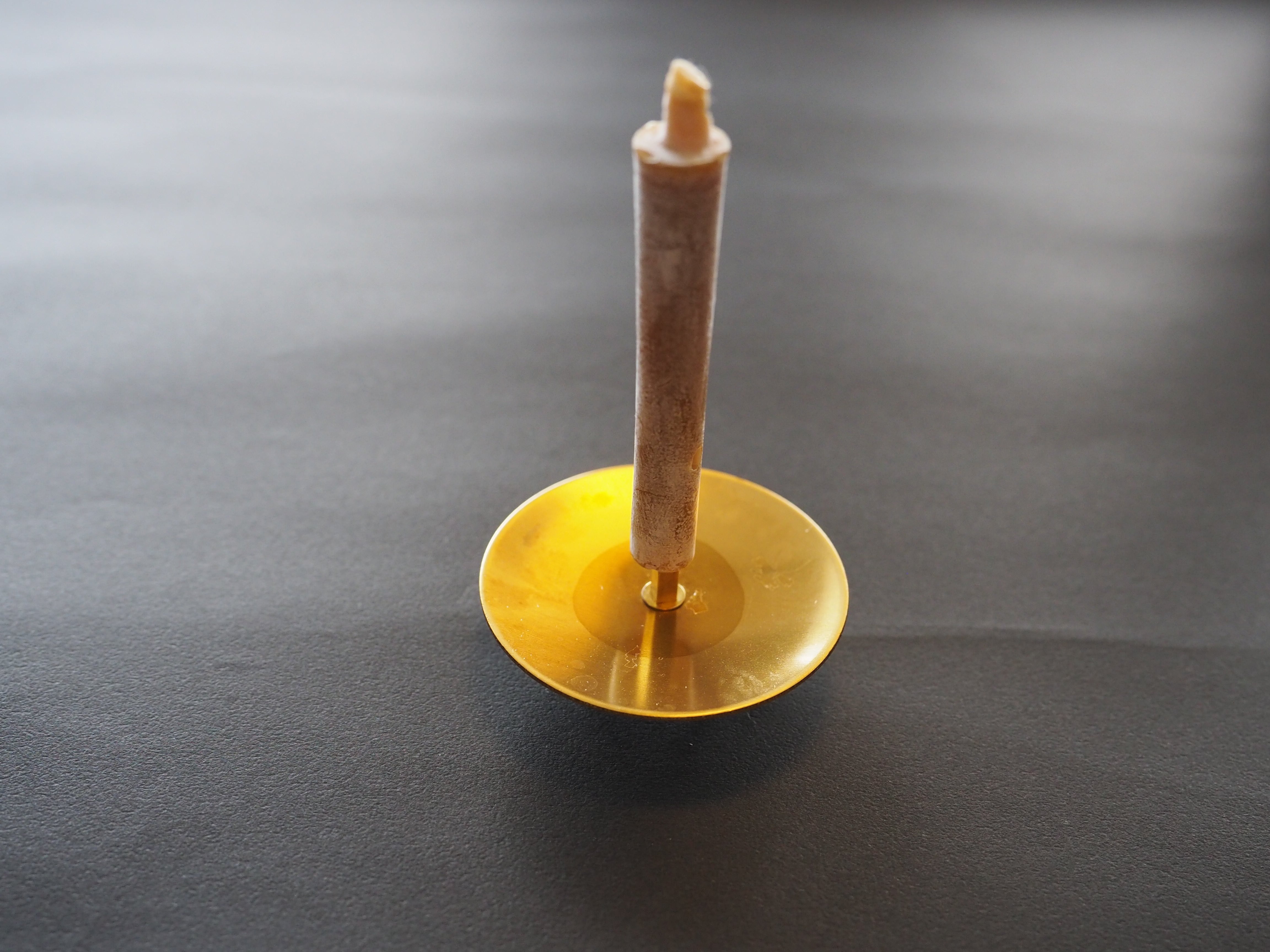 ひたすら丸い造形美を楽しむ燭台（細芯タイプ） | 京ROUSOKU＋（京